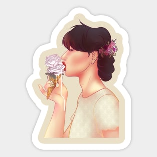 Ice cream Sticker